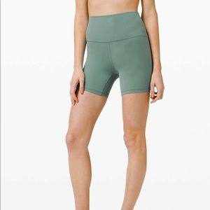 Lululemon Align Short 6” Tidewater Teal Size 4